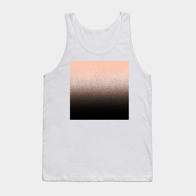 Gradient pink and black w. Metallic shimmer Tank Top by CreaKat